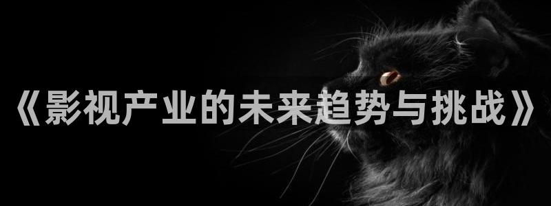 97超碰在线人人乐：《影视产业的未来趋势与挑战》